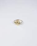 Initial Ring, Gold Fill