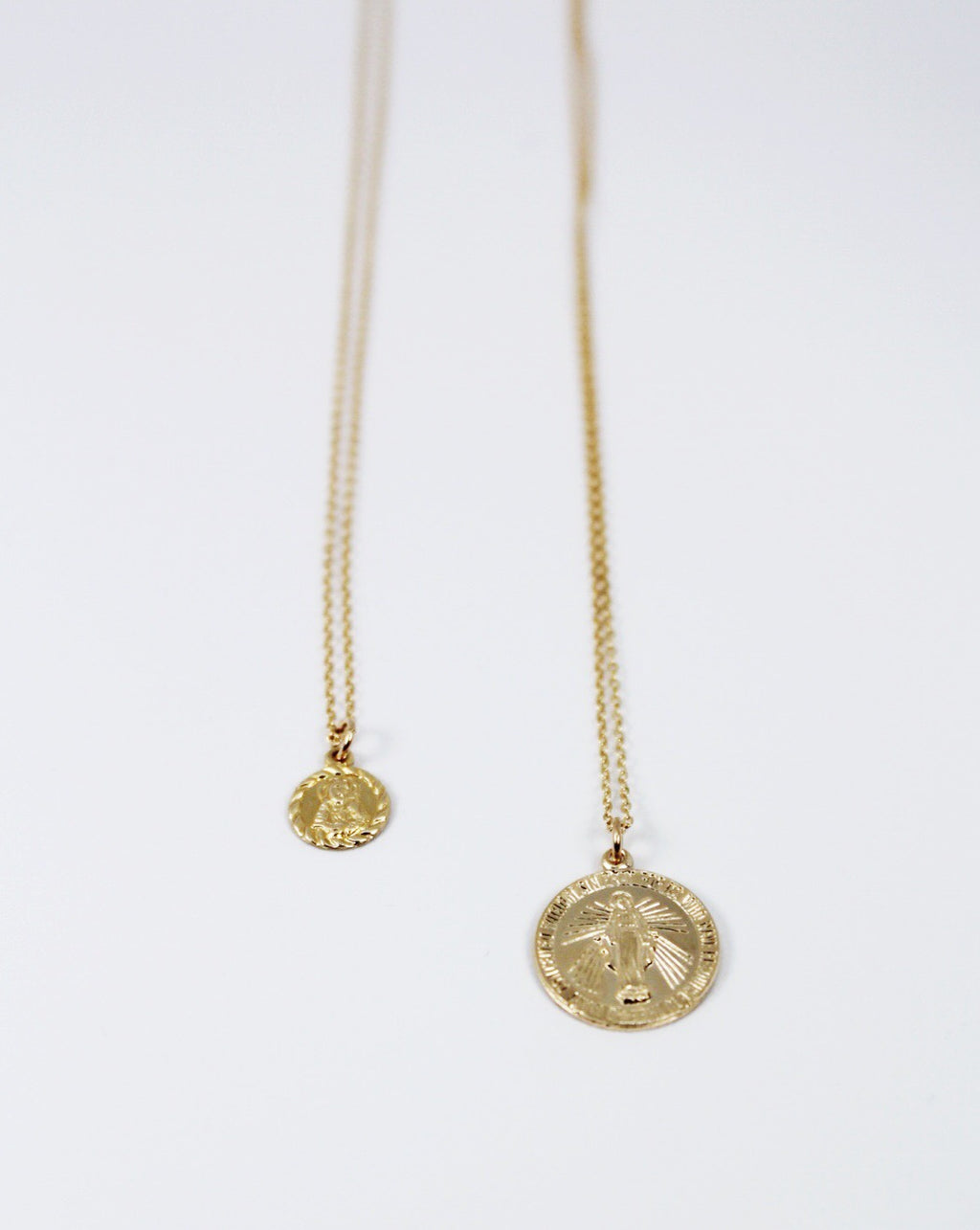 Mary Necklace, Gold Fill