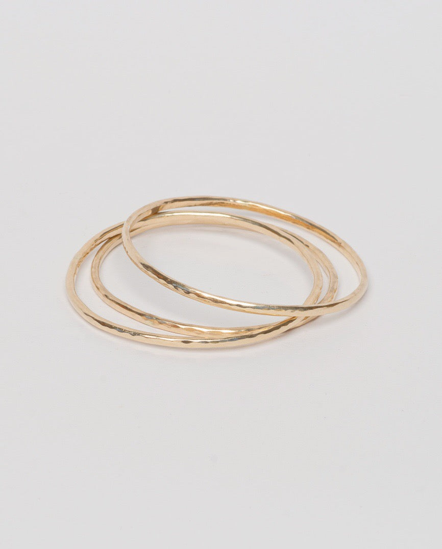 Daily Bangle, Gold Filled