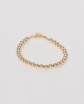 Dot Bracelet, Gold Filled 4mm