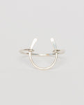 Horseshoe Ring, Sterling Silver