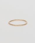 Twisted Ring, Gold Filled